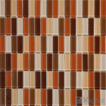 Brown Orange Blend Crystal Glass Tiles VG-CYC93